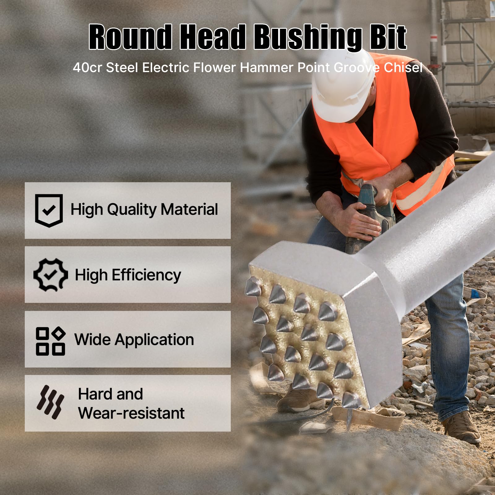Snapklik.com : Vearter SDS MAX Shank 16 Teeth Tungsten Carbide Tipped ...