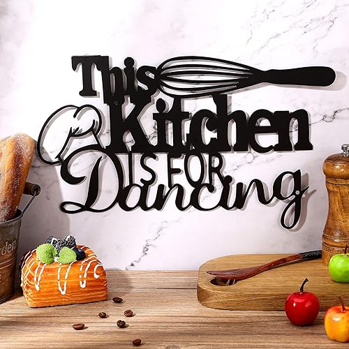 Miniatura 8 de Letrero de metal de cocina letreros de cocina decoración de pared de metal rústico para decoración de cocina decoración de casa de campo para Mardi