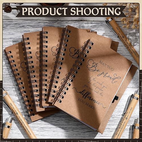 Miniatura 5 de SATINIOR Juego de 30 regalos de agradecimiento a los empleados, a granel, equipo de graduados, regalos de agradecimiento, cuadernos inspiradores en