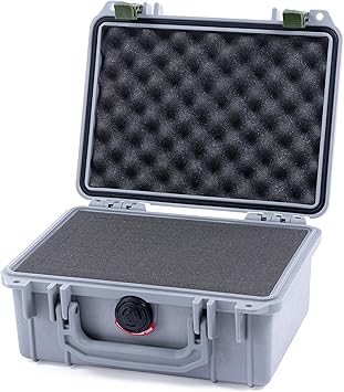 Amazon.co.jp: Pelican 1150 ケース、シルバーとオレンジラッチ Amazon.co.jp: Pelican 1150 ケース、シルバーとオレンジラッチ