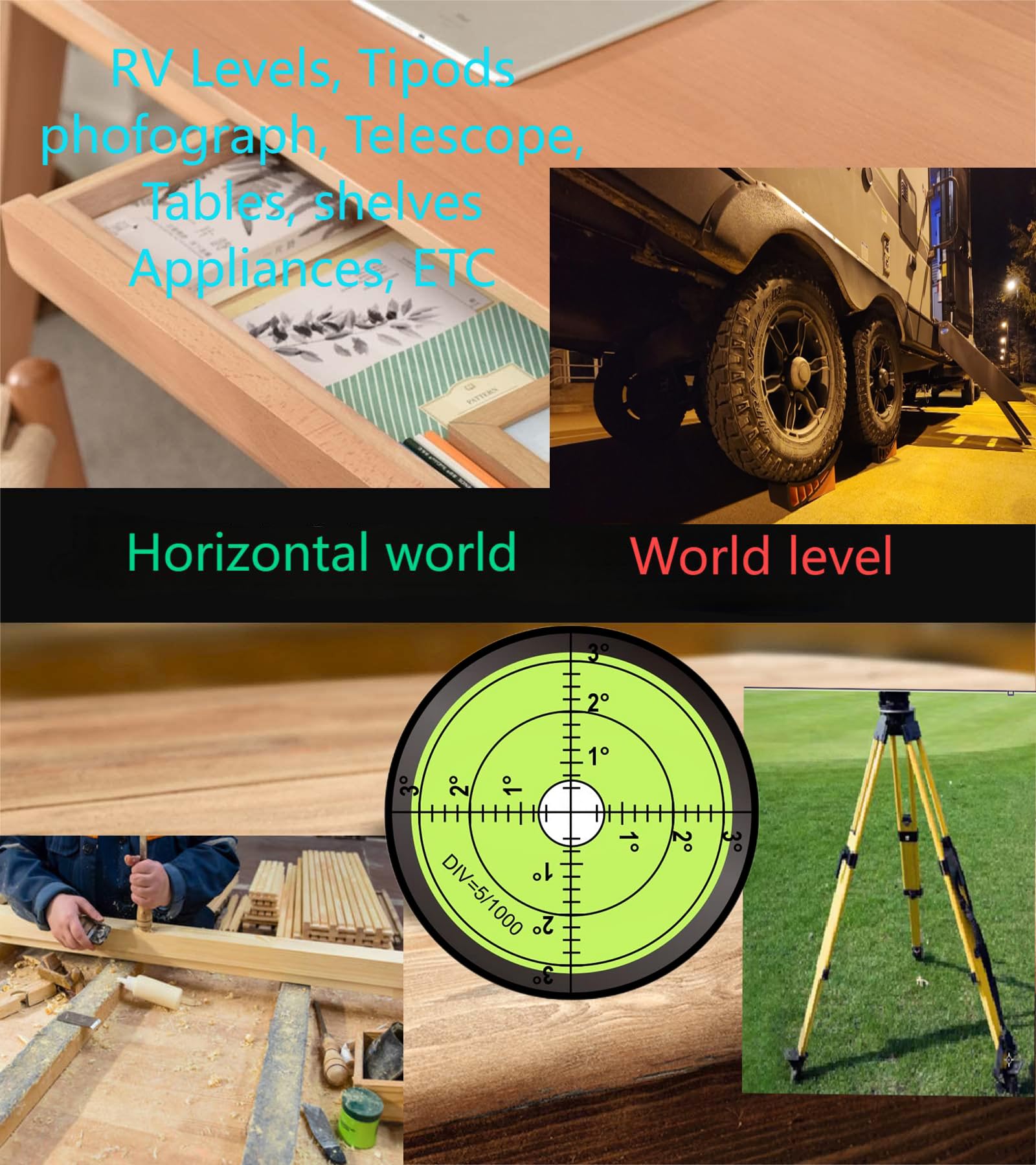 Precision Aluminium Bubble Level - RV & More -6