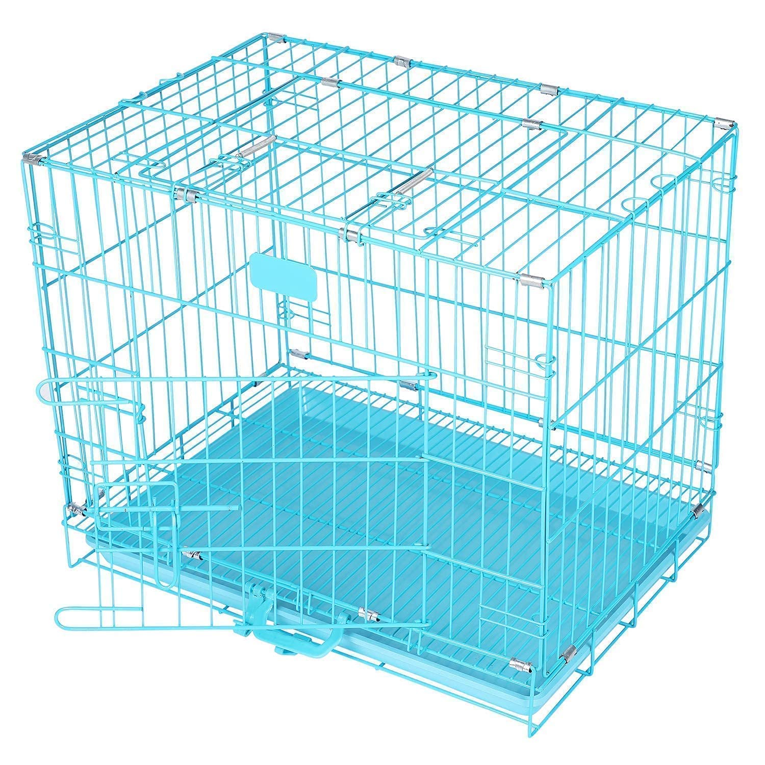 RvPaws 36-inch Metal Dog Cage Size: Large 36 inch (L 91cm X W 59cm X H 63cm) (Blue, Large) (B09FF36YPG) Amazon Price History, Amazon Price Tracker