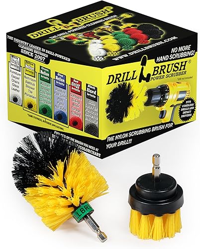 Miniatura 10 de Suministros de limpieza - Exterior - Jardín - Patio - Cepillo de cubierta - Mini - Cepillo de taladro - Baño para pájaros - Algas - Estatuas de