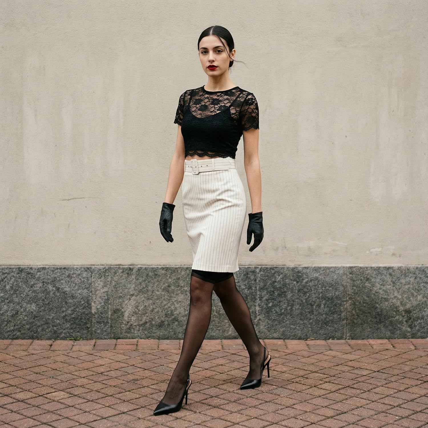 Adrizzlein Womens Slingback High Heels Pointed Toe Heels Closed Toe Stiletto Pumps Comfortable Sexy Non-Slip Elegant Wedding Party Shoes - Image 2