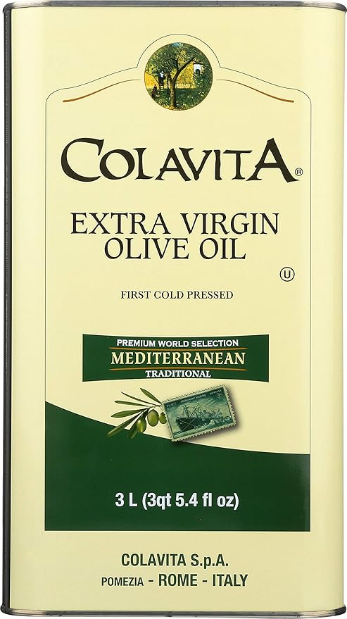 Colavita Aceite de Oliva Extra Virgen Mediterráneo 3 L Lata miniatura 7