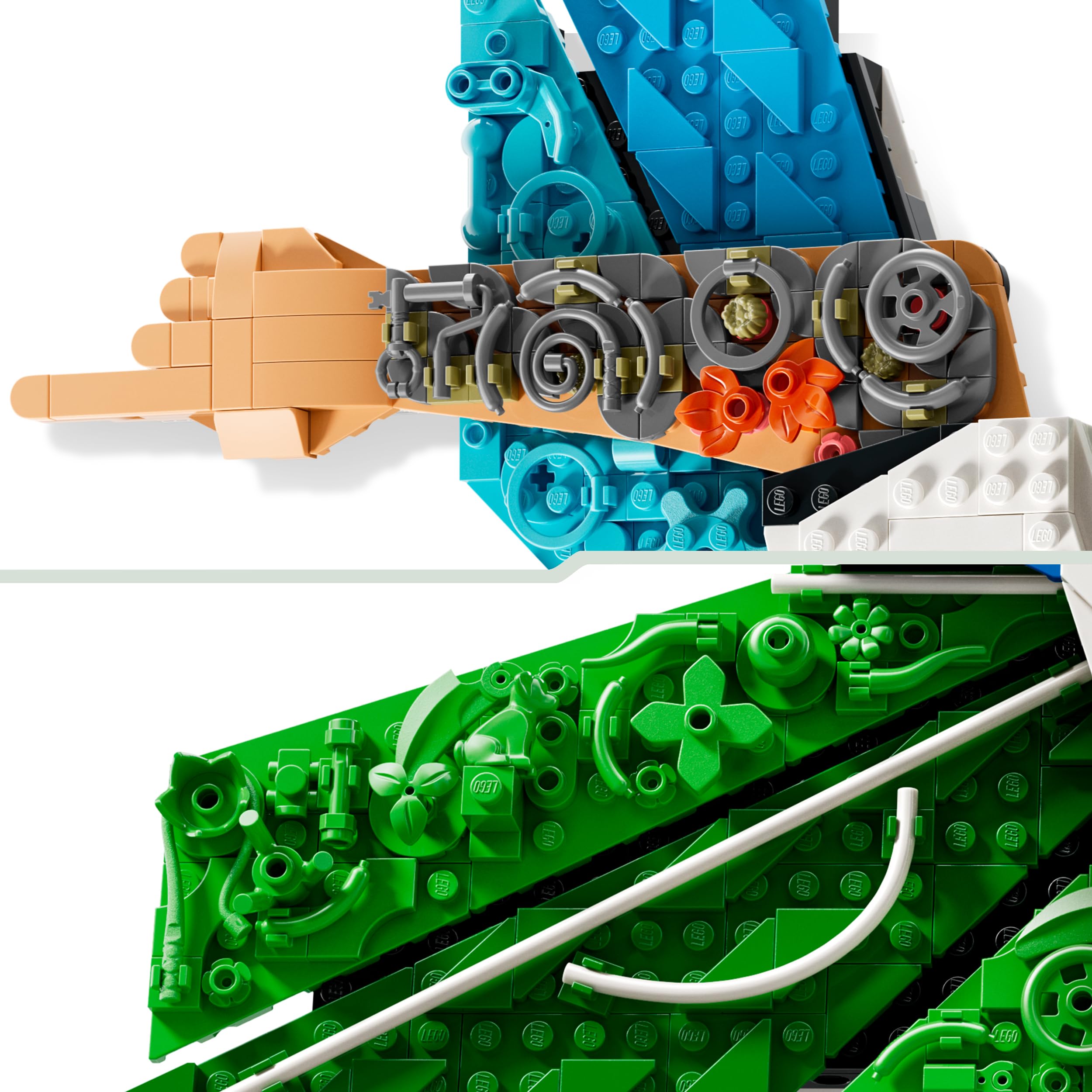 LEGO Editions Lionel Messi – Celebrazione - Set Wall Art 3D Fai da Te da Appendere - Decorazione da Parete per la Cameretta - Regalo a Tema Calcio per Bambini e Bambine da 14 Anni in su - 43018