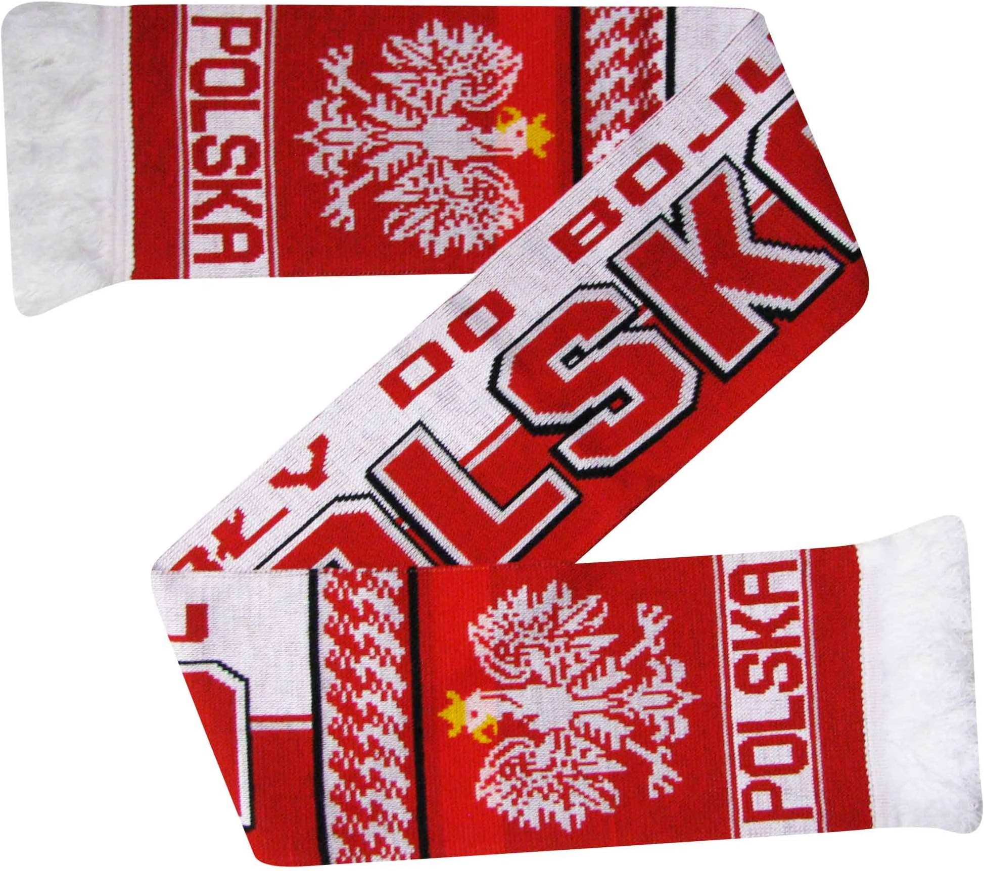 VORAGA Poland (POLSKA Football Fans World Cup & EUROS Scarf (100% Acrylic)