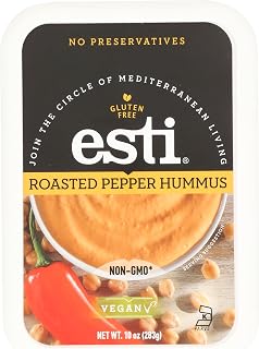 Greek Roasted Red Pepper Hummus - 10 oz tub