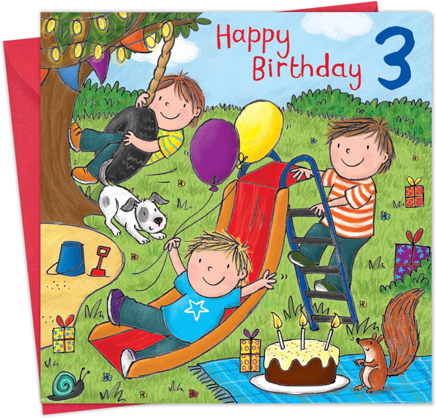 Personalsed Bluey Brthday Card - Any Age - Age Relatonshp - 1st 2nd - View #7