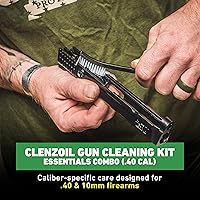 Vista 2 de CLENZOIL Field & Range Pistol & Rifle Essentials Gun Cleaning Kit CLP Spray & Oiler with Bore Cleaner Clean, Lubricate & Protect Nylon Brush