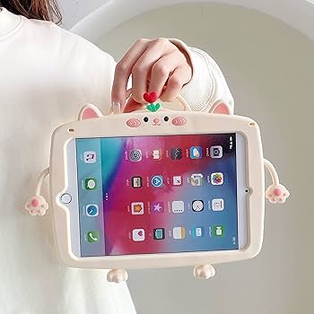 Amazon.co.jp: リング付 ipad ケース 第10世代 シリコン 第9 8 7