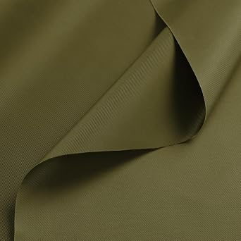 Waterproof Nylon Fabric 420D Twill Fabric by the Yard 58x36 Inch Amy Green | Outdoor Upholstery Fabric Ripstop Polyester Material for Patio Chair, Cushion, Purse, Bag, Tarp Cover, Sewing, DIY Project