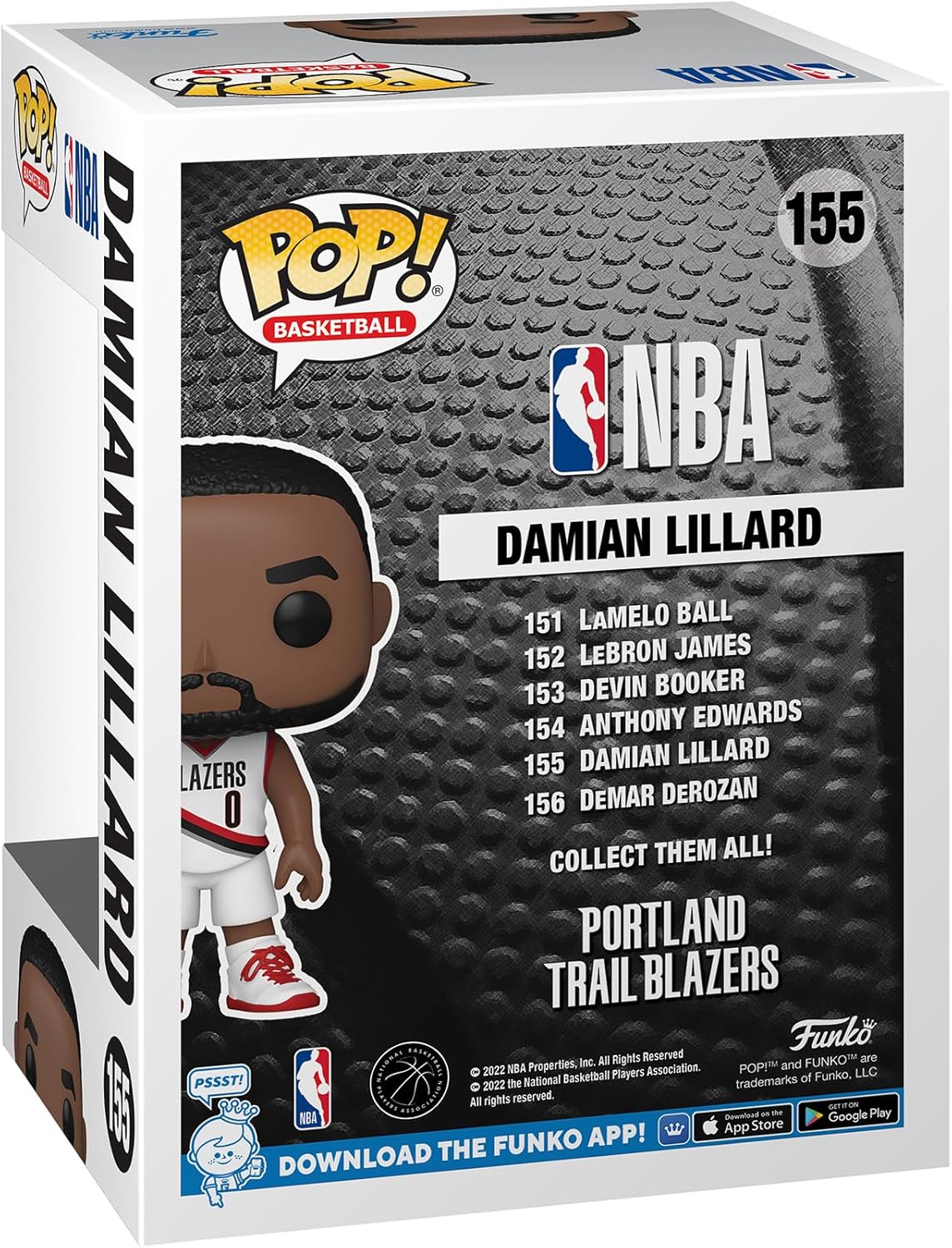 Funko Pop! NBA: Portland Trail Blazers - Damian Lillard