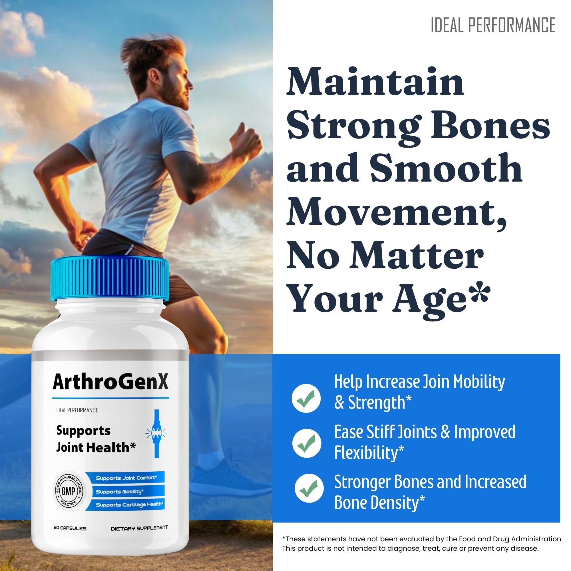 ArthroGenX Joint Supplement Capsules, Official ArthroGenX Maximum Joint Relief Pills, Maximum Strength, Natural Support Joint Flexibility, Comfort & Movement, Arthro Gen X Reviews (60 Capsules) — Amazon image 5