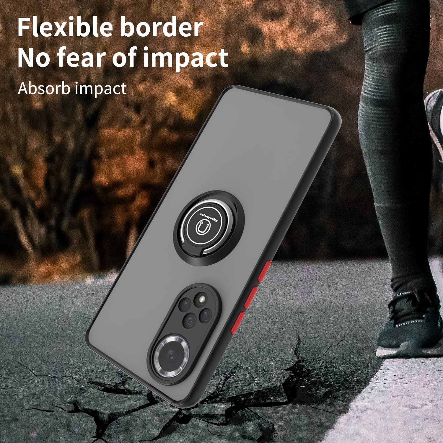 XINYEXIN Cover per Huawei nova 10, Traslucida Custodia Antiurto
