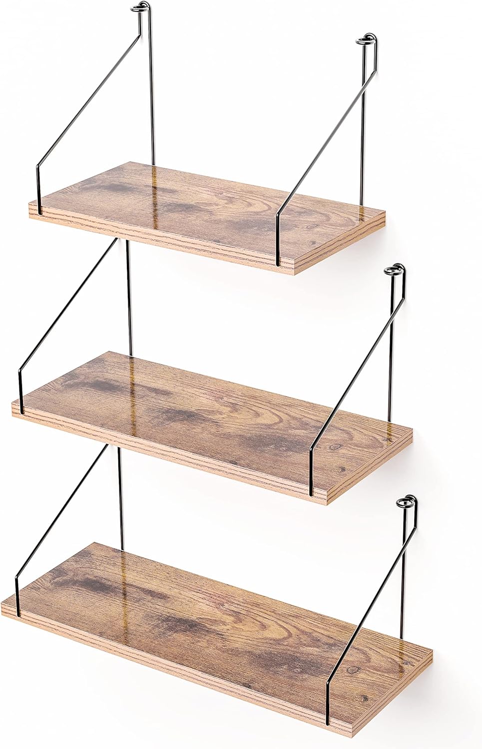 Hawgeylea Floating Shelves of wall,Hanging Shelves Set of 3