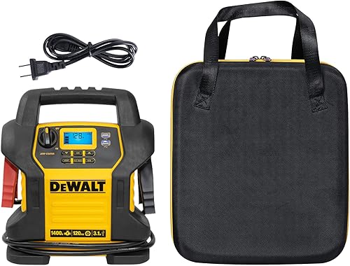 Miniatura 10 de khanka Estuche de transporte rígido de repuesto para DEWALT DXAEPS14 1600 Peak Battery Amp 12V Arrancador de salto automotrizestación de