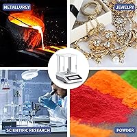 Vista 7 de Balanza Analítica 0.0001g*120g Balanza de Laboratorio 0.1mg de Precisión Escala de Laboratorio de Alta Precisión Escala de Joyería Balanza Digital