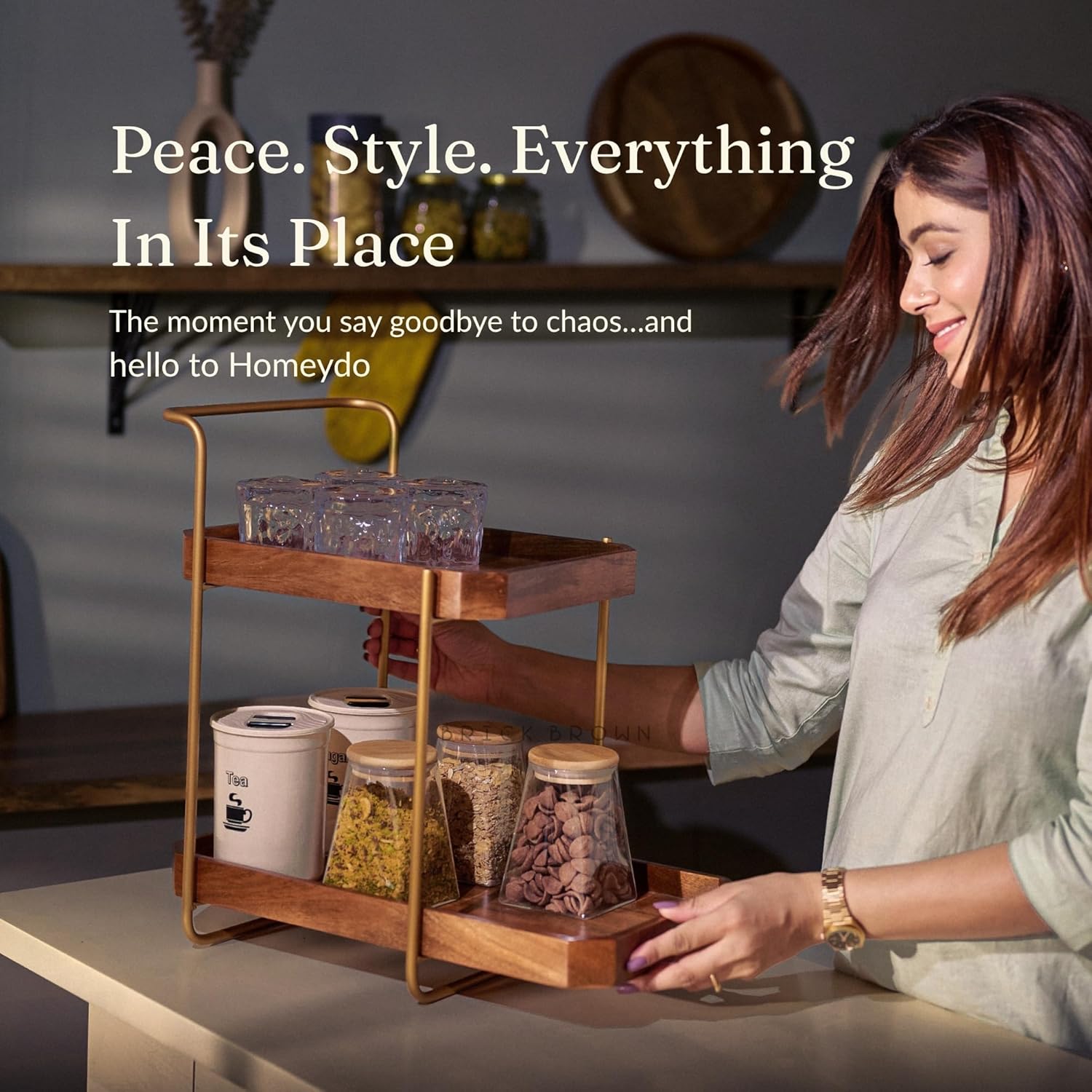 Handcrafted Homeydo Organizer Shelf