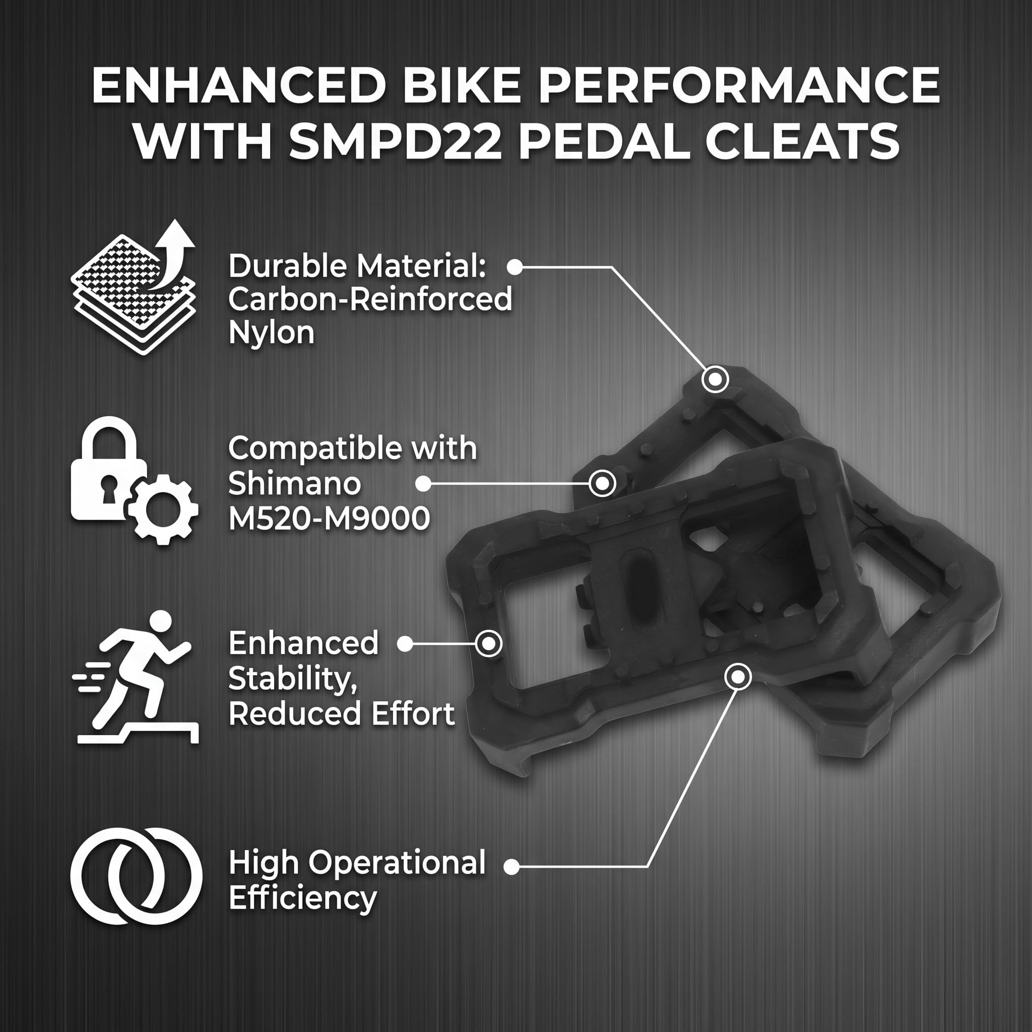 SM‑PD22 Pedał Blokady Rowerowej Kawałek Samoblokujący Pedał do M520 M540 M8000 M9000