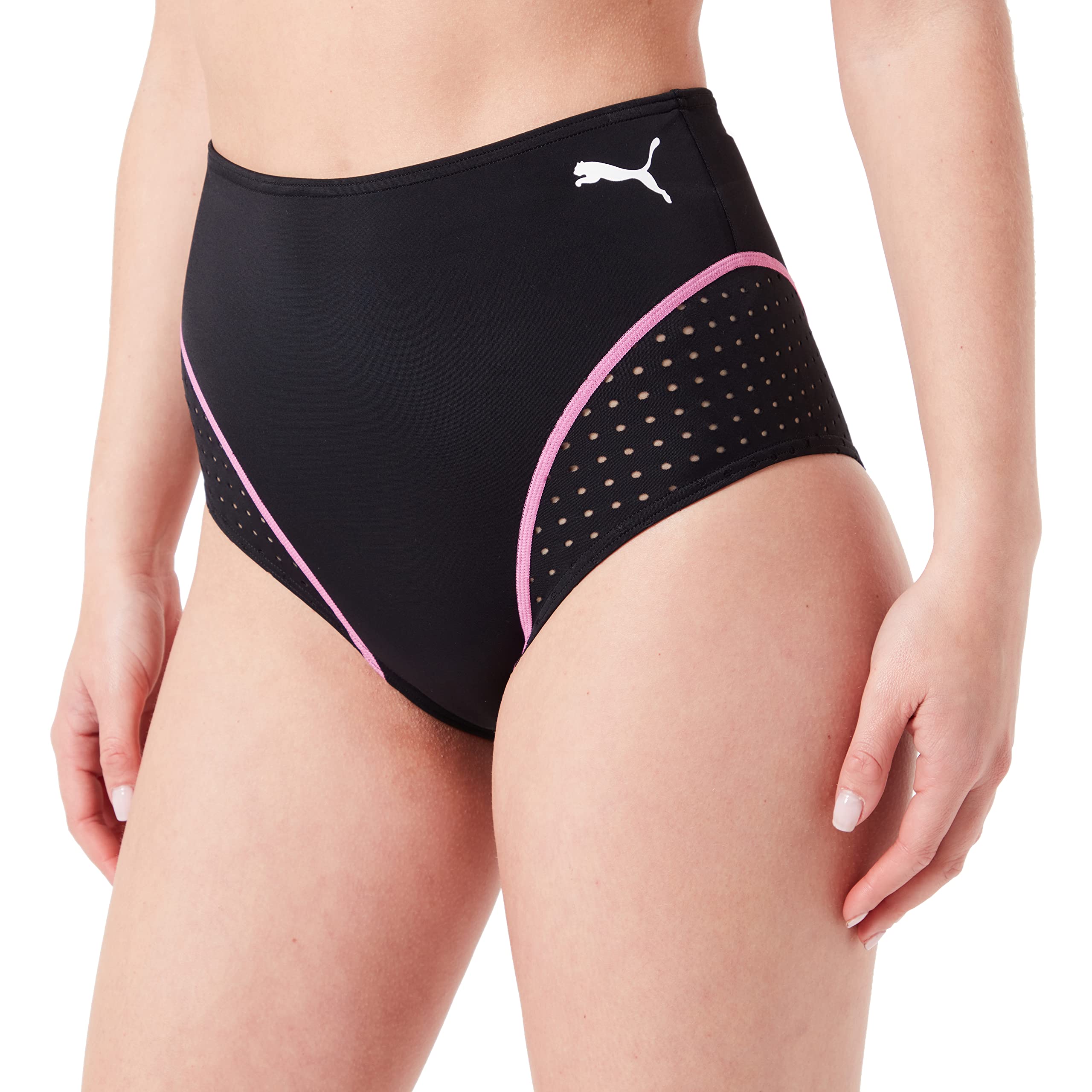 PUMA Traje de Baño de Cintura Alta Bragas de Bikini para Mujer