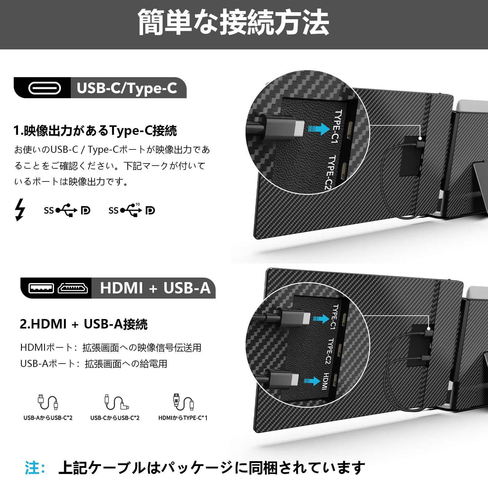 Amazon.co.jp: デュアルディスプレイ ダブルモニター トリプルモニター