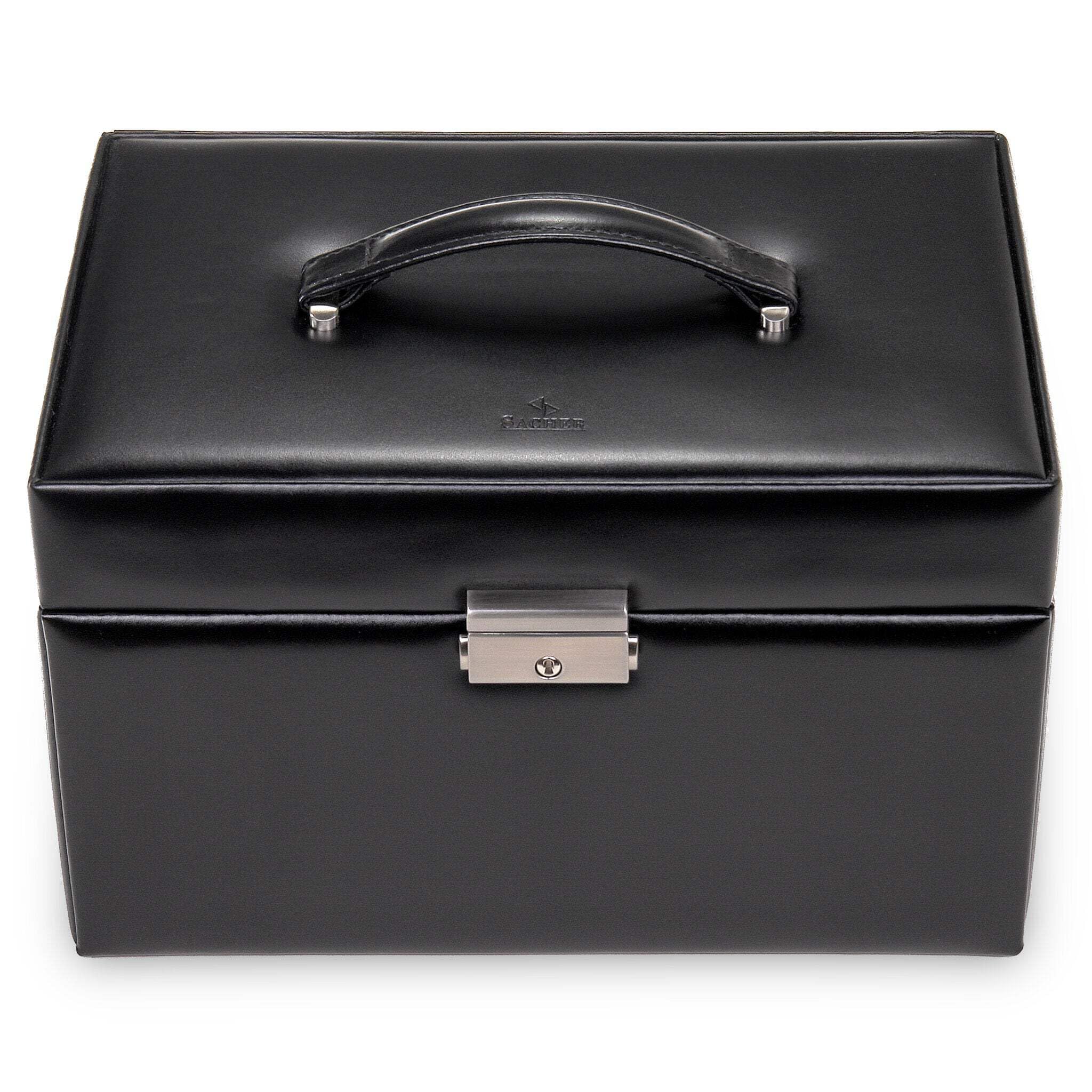 Portagioie Jasmin New Classic/Nero, Pelle sintetica