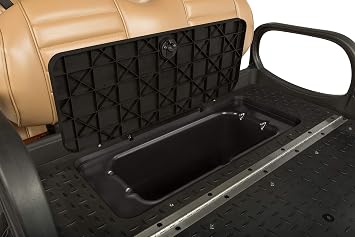 Club Car Onward and V4L Select Rear Under Seat Storage Bucket, Black