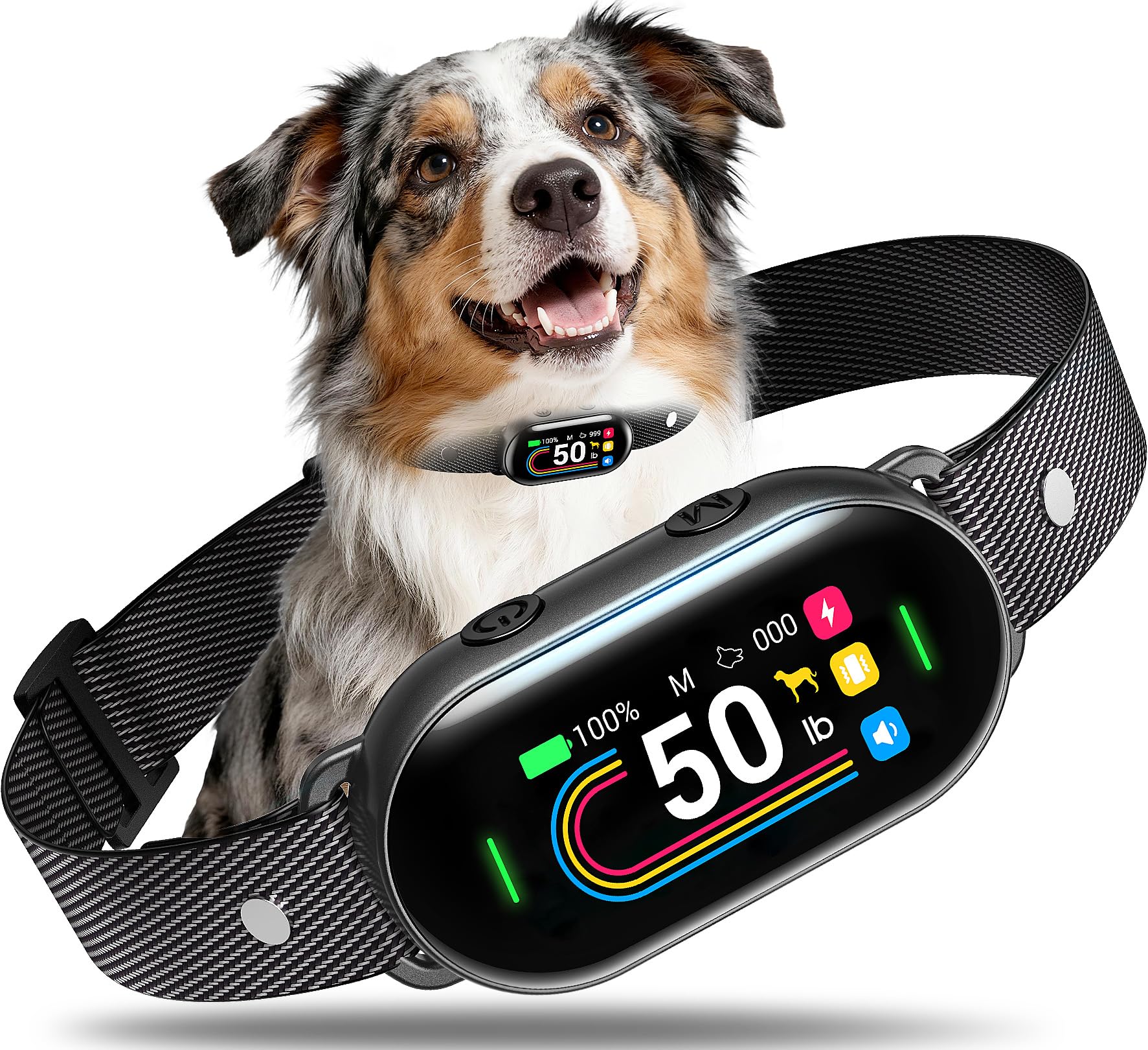 SKBAK Dual AI Sensor Bark Collar