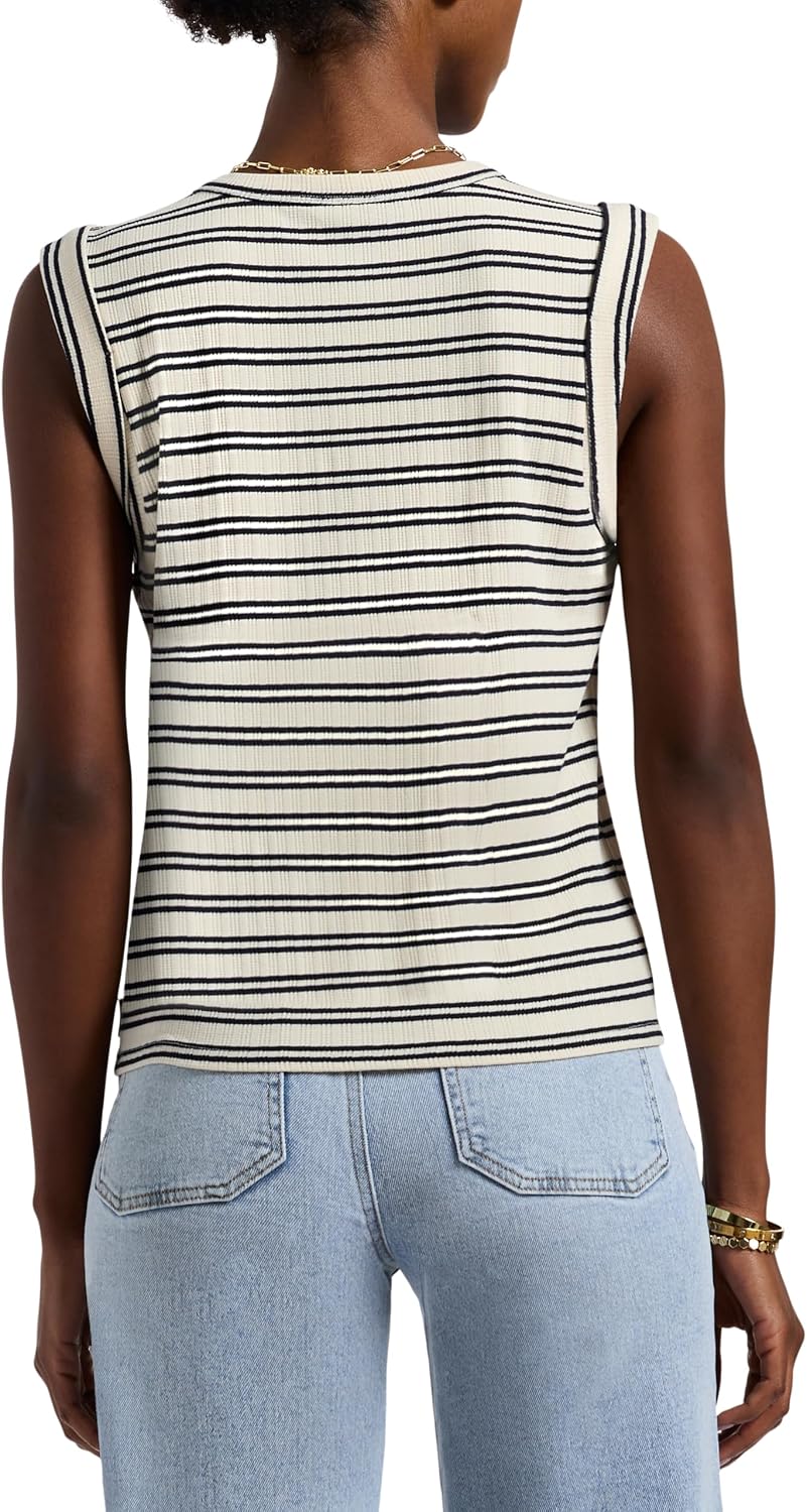 Buffalo David Bitton Women's Elayne Tank Top Sleeveless Tee