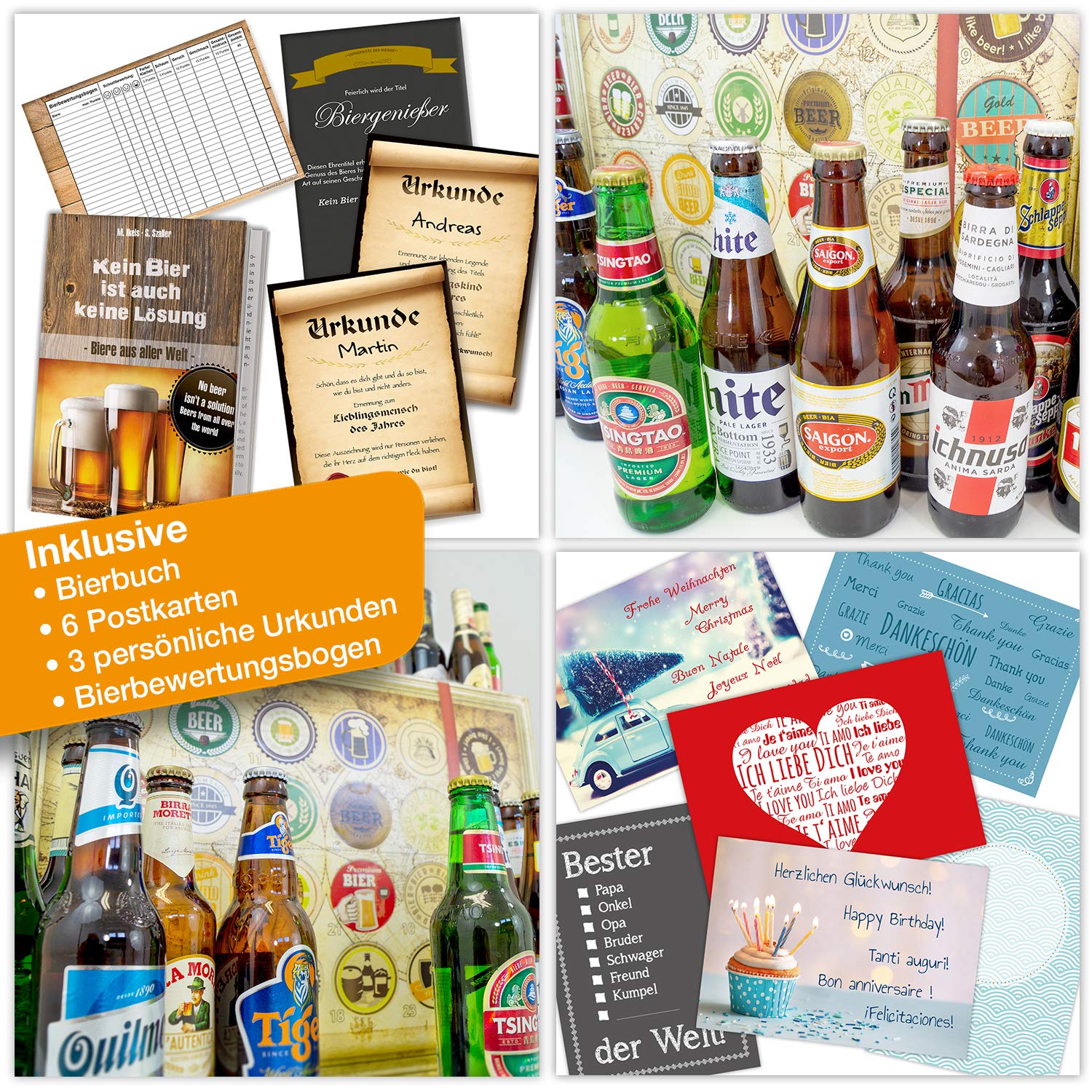 Santa - 2024 2025 Bier Adventskalender - Biere der WELT