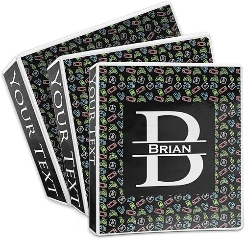 Miniatura 3 de Carpeta personalizada de 3 anillos para videojuegos - 2 pulgadas