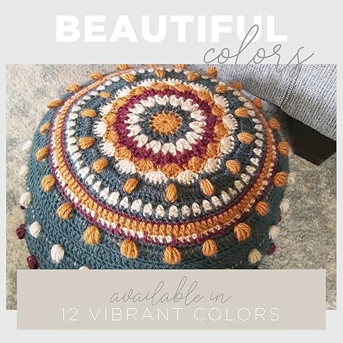 Miniatura 3 de (1 madeja) Lion Brand Yarn Re-Spun Bonus Bundle - Hilo de seda de maíz