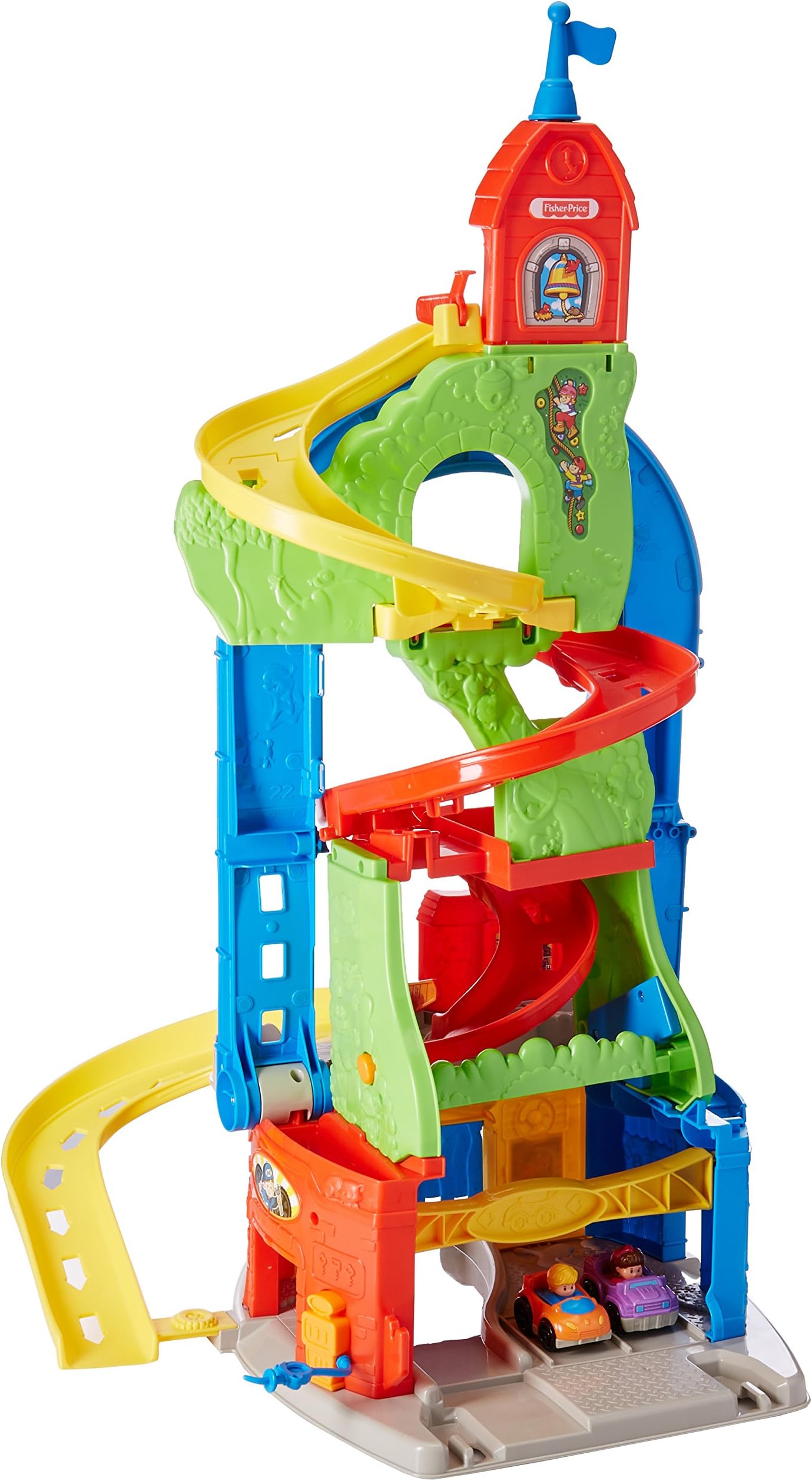 Fisher-Price Little People Sit and Stand Skyway Playset