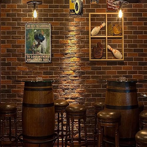 Vista 33 de LIUAXICIA Letreros de metal divertidos para jardín, letreros de metal con diseño de colibrí, para garaje, hogar, cafetería, bar, granja, pared