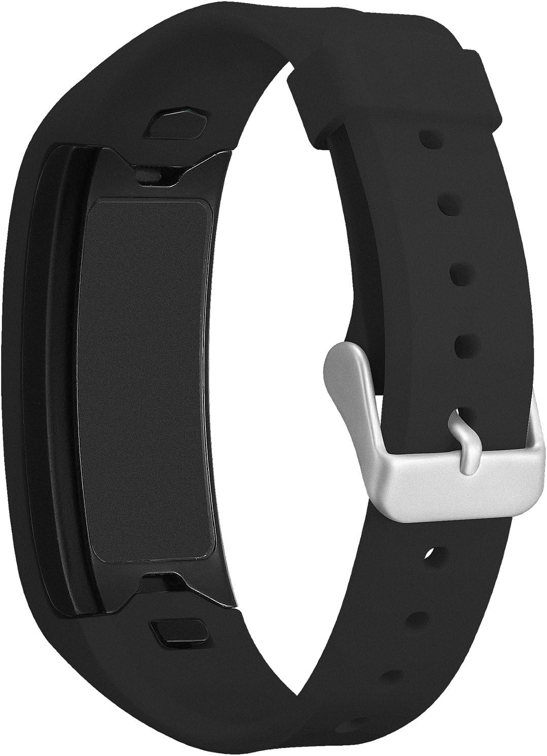 SKYLET Compatible with Garmin Vivofit Bands, Soft Silicone Replacement Sport Wristands Compatible with Garmin Vivofit 1 with Metal Buckle Men Women (No Tracker)