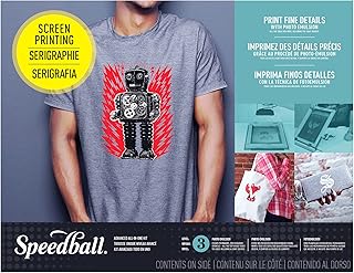Speedball Advanced All-In-One Screen Printing Kit, Includes LED UV Exposure Lamp
