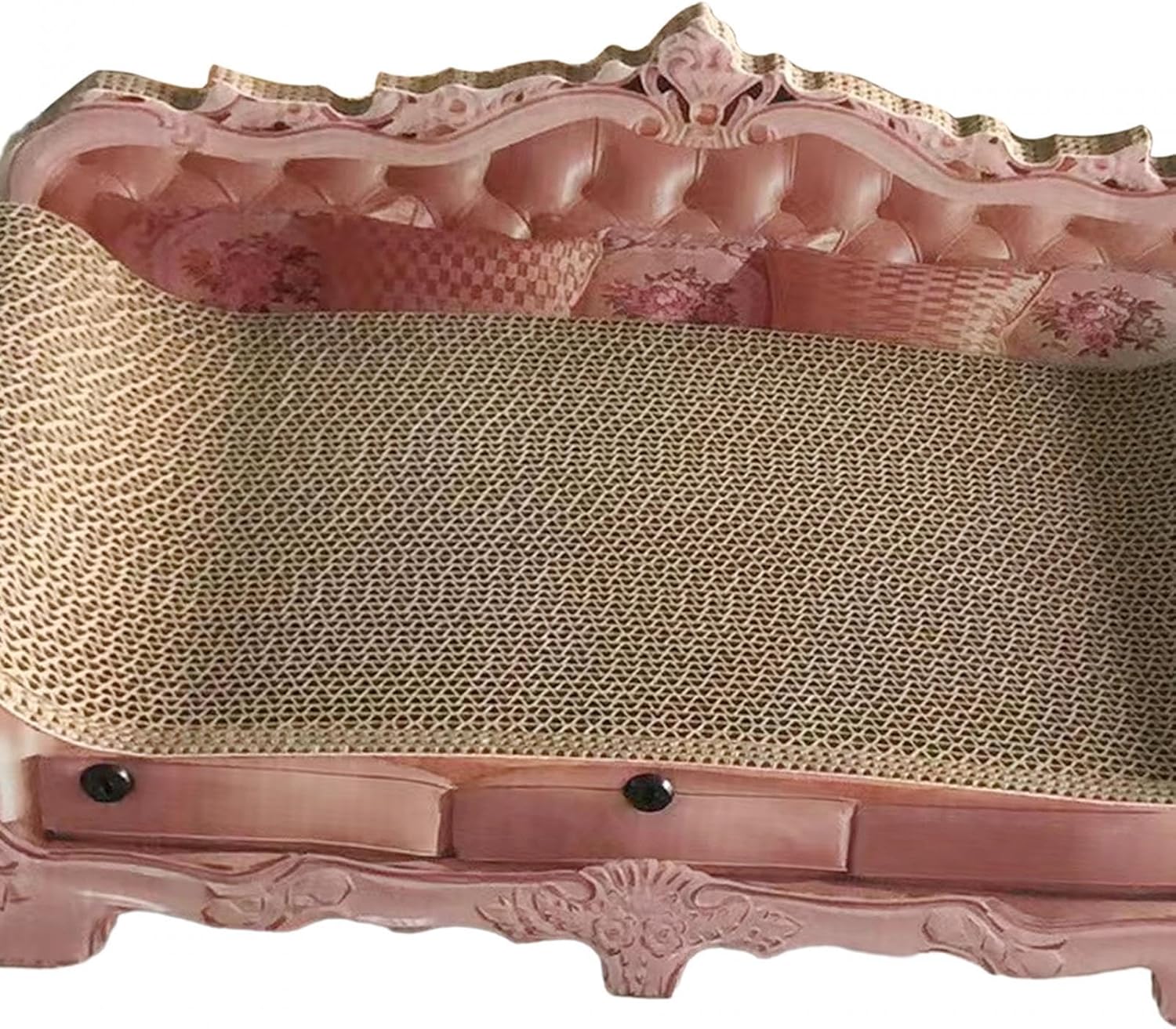 Cat Scratcher Bed for Feline Comfort and, L