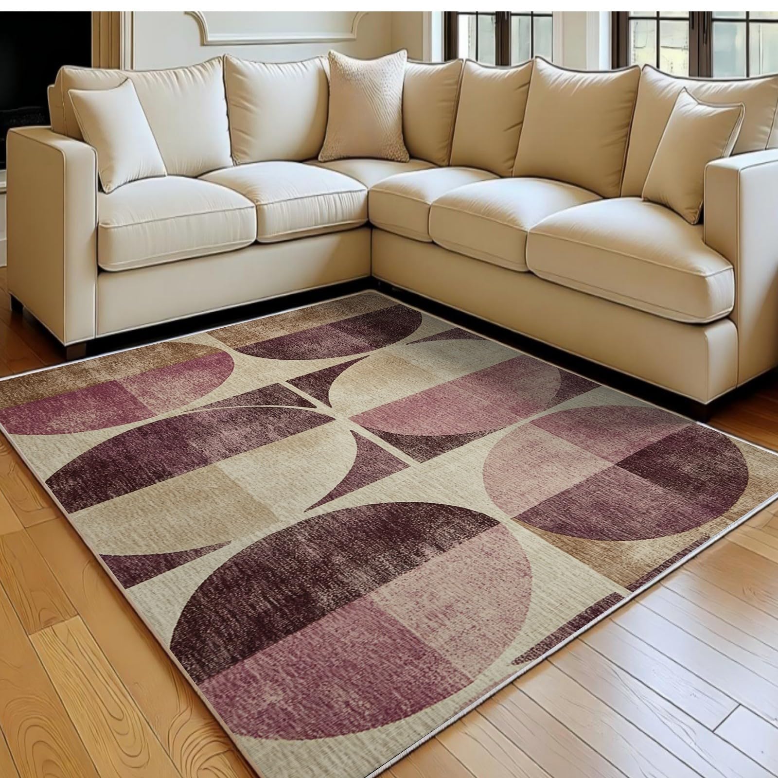 Tapis salle à manger antidérapant fini les glissades tapis doux