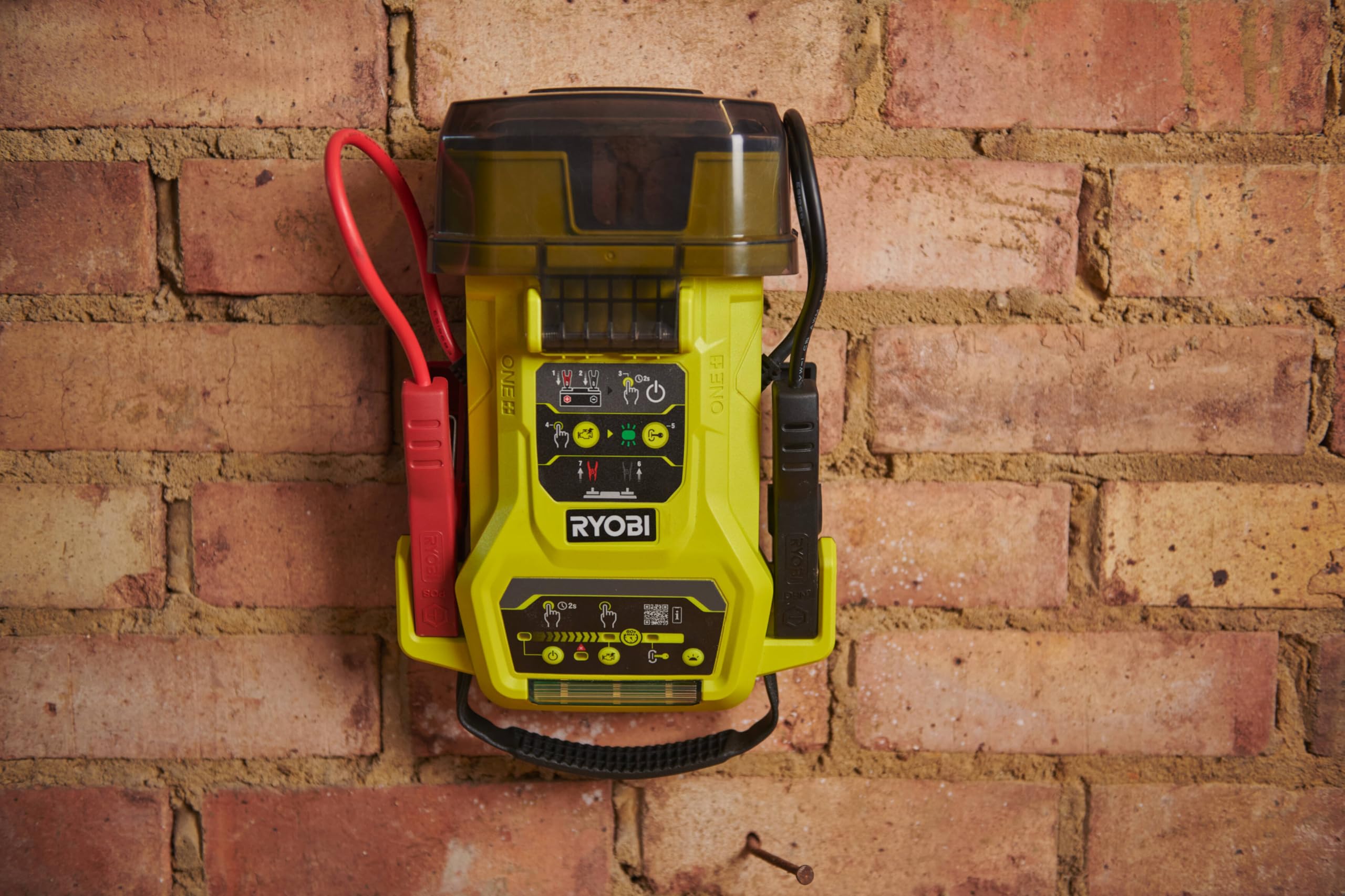 Arrancador de emergencia de batería Ryobi RJSC18-0 de 18 V (solo cuerpo)