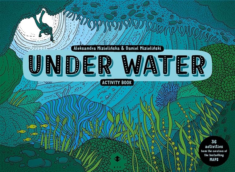 Under water activity book