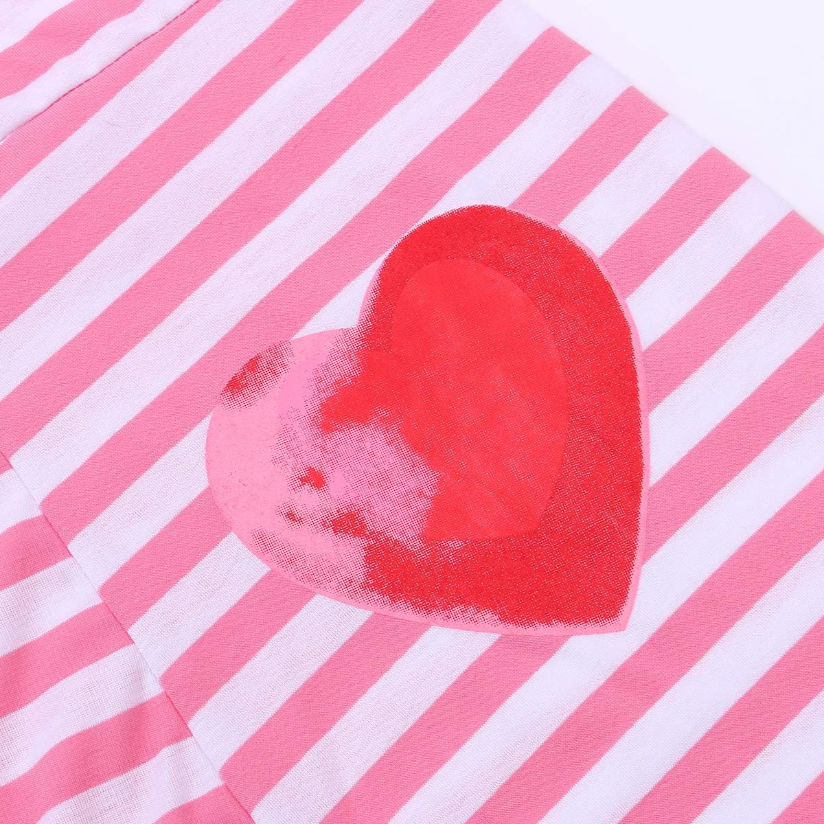 Seyurigaoka Women's Striped Christmas Pajamas One Piece Sleepwear Holiday Ugly Xmas Jumpsuit Rompers Clubwear Nightwear - Image 6