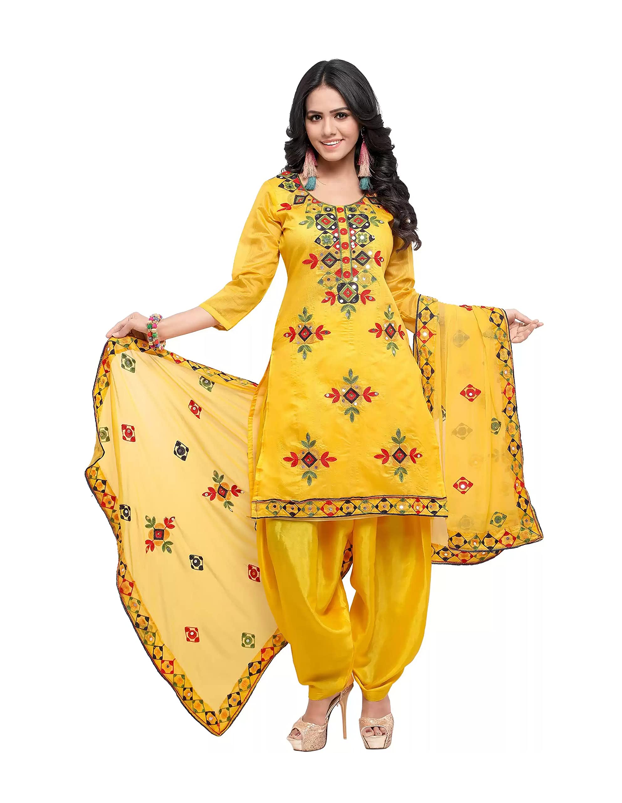 HSD Salwar Kameez Anzug Damen Bereit zu tragen Plus Size Patiala Salwar Anzüge Indianer Kleid für Frauen