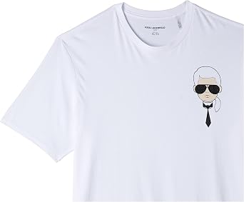 Karl Lagerfeld Men's Classic Karl Character T-Shirt