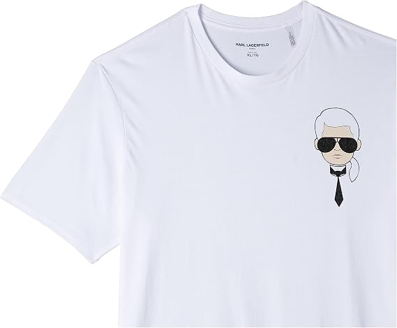 Karl Lagerfeld Men's Classic Karl Character T-Shirt