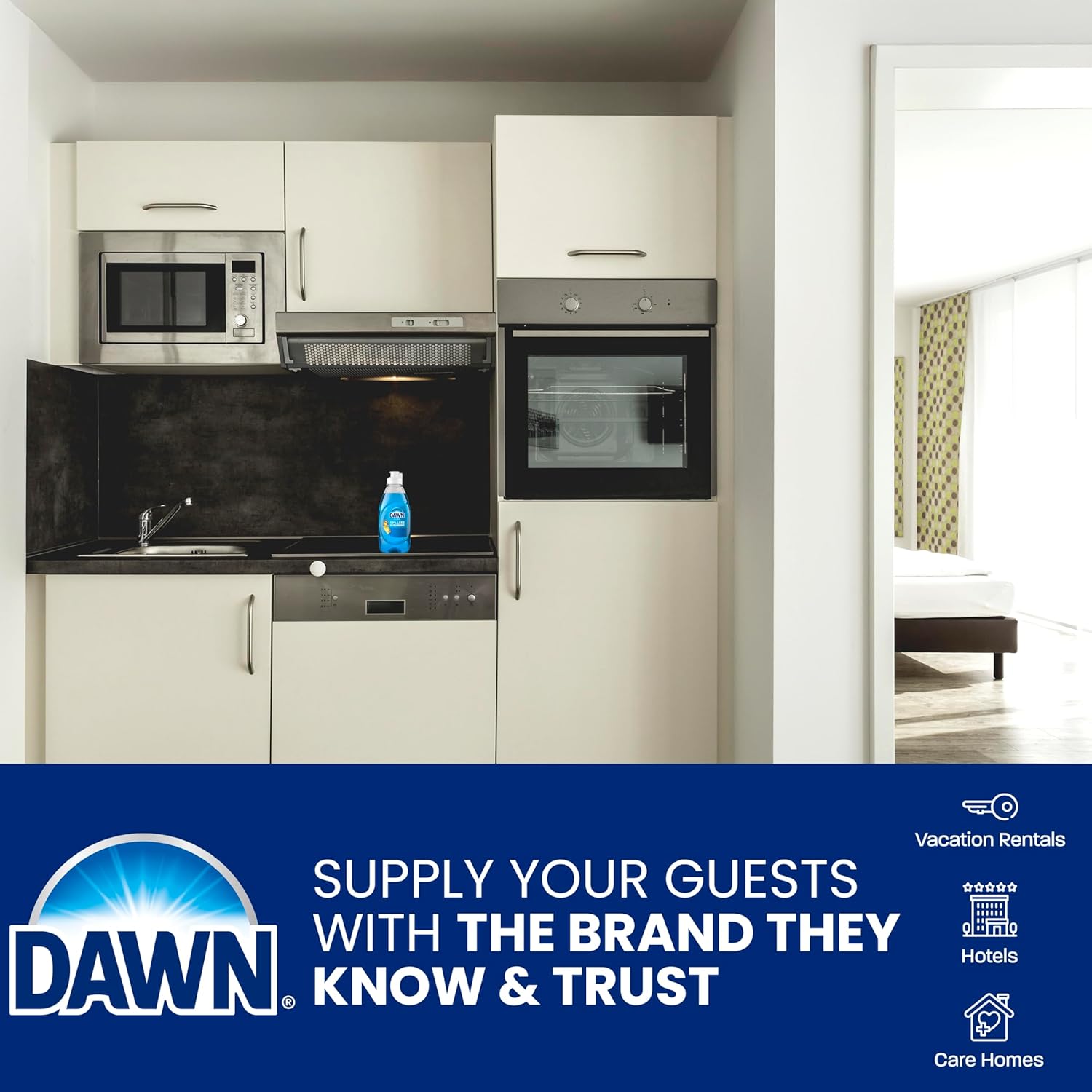 Dawn Ultra Dish Soap, Bulk Dishwashing Liquid Detergent, Grease Removal, Original Scent, 5.8 oz (Case of 24)