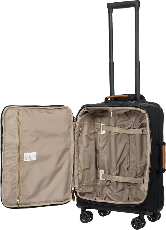Bric's Milano X-Bag 21 Carry-On Spinner w/Frame Black One Size