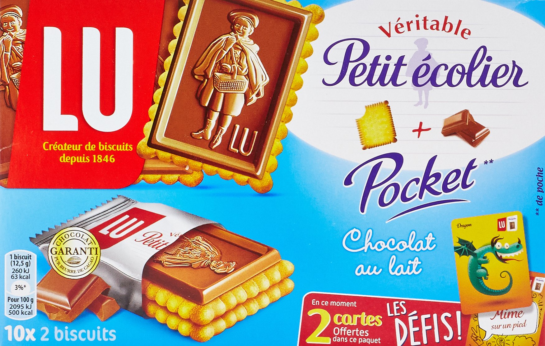 LU Kleine Schulkinder mit Milchschokolade, 250 g, 7 Stück