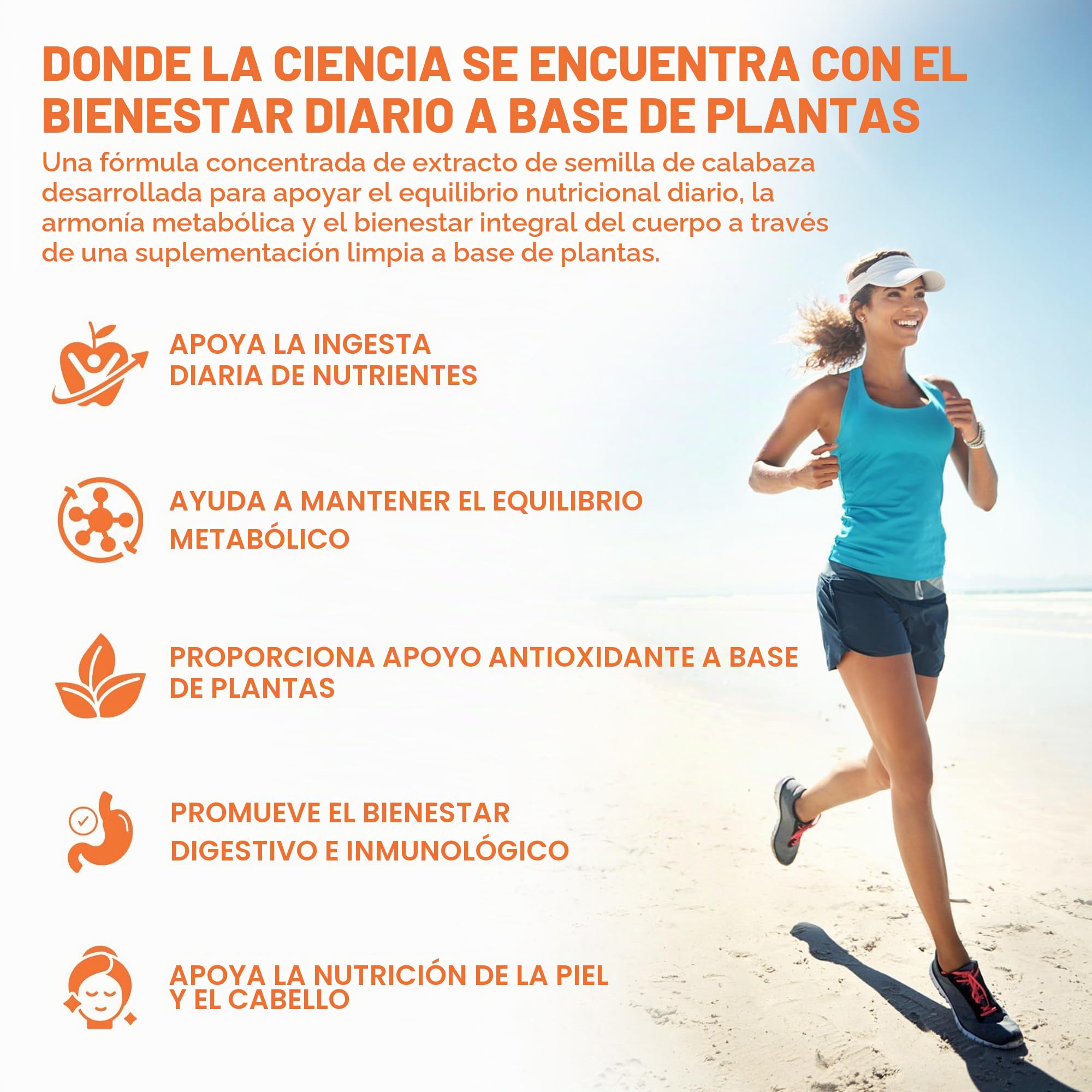 Semillas de calabaza 5,000 mg de equivalencia (500 mg de extracto 10:1) 180 cápsulas veganas | Probado en laboratorio | Alta dosis | Certificado GMP