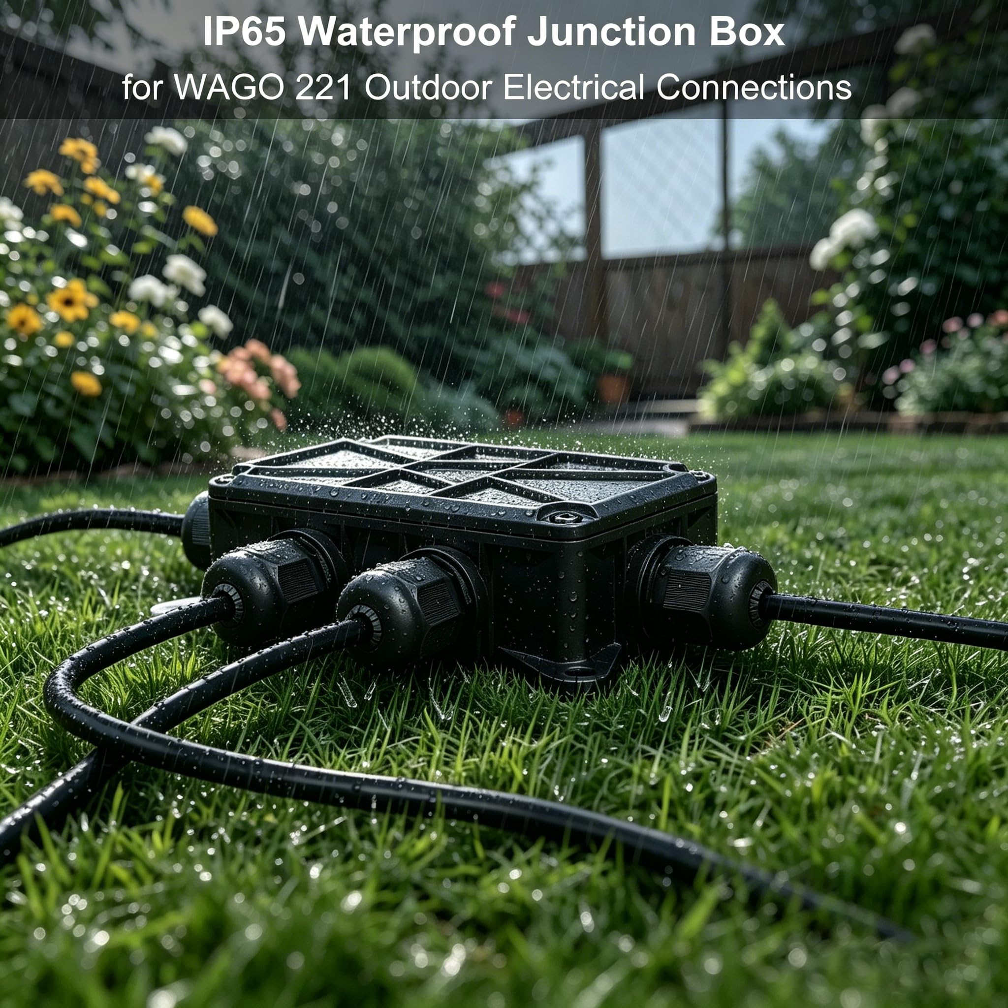 Waterproof Junction Box for WAGO Nuts - Outdoor Electrical Enclosure -6 Waterproof Junction Box for WAGO Nuts - Outdoor Electrical Enclosure -6